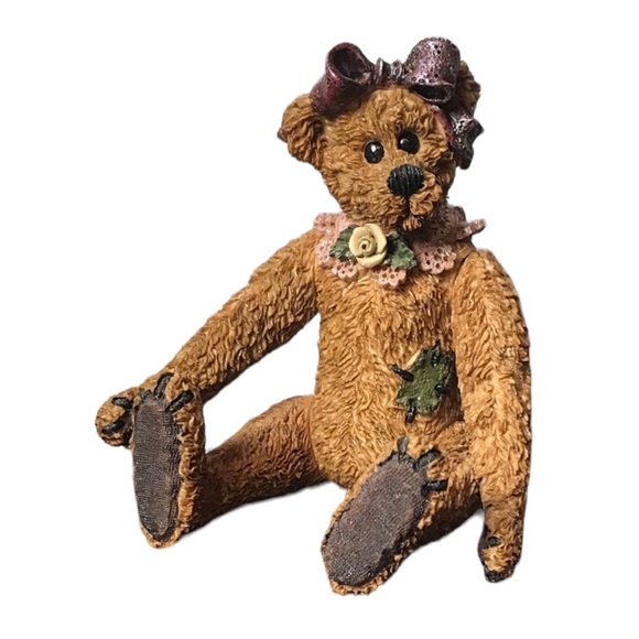 Boyds Bears Other - Boyd’s Bear Gertrude “Gertie” Grizberg Fully Jointed Shoebox Bear Collecible